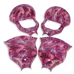 Coque hoverboard 10 pouces - Rose Galaxie