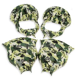 Coque hoverboard 10 pouces - vert armée, pièces hoverboard