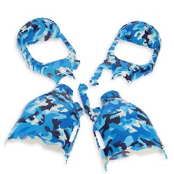 Coque hoverboard 6.5 pouces - Bleu armée