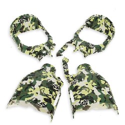 Coque hoverboard 6.5 pouces - vert armée