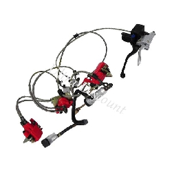 Kit frein hydraulique complet pour quad Shineray 350cc (XY350ST-E)