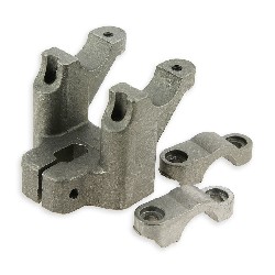 Support de guidon en aluminium (Pontet type 2), Pièces Pocket Supermotard