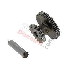 Pignon Intermédiaire de Démarreur avec Axe pour Scooters Jonway 125cc (YY125T)