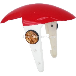 Garde boue avant pour scooter Chinois (Rouge)