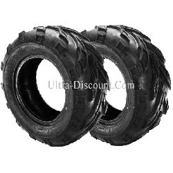 Paire de pneu Arriere pour Quad Bashan BS200S-7 (20x10-10)