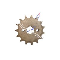 Pignon renforcé de 16 dents pour dirt (420 : Ø:17mm) Bilder 1 Pignon renforcé de 16 dents pour dirt (420 : Ø:17mm) Bilder 1