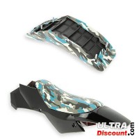 Selle pour pocket quad camouflage bleu Bilder 1 Selle pour pocket quad camouflage bleu Bilder 1