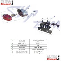 Feu arriere pour Skymini - CHROME Bilder 1