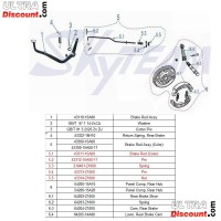 Ressort de rappel de pédale de frein pour Skymini Skyteam Bilder 1 Ressort de rappel de pédale de frein pour Skymini Skyteam Bilder 1