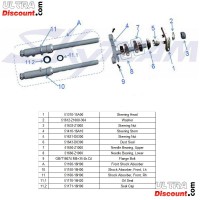 Té de fourche supérieur pour Skyteam Bubbly (Noir) Bilder 1
