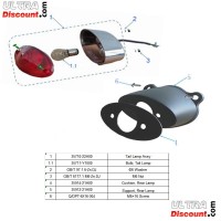 Feu arrière à Led pour Skyteam T-REX - NOIR Bilder 2 Feu arrière à Led pour Skyteam T-REX - NOIR Bilder 2