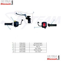 Poignée d'embrayage pour Skyteam T-REX Bilder 1 Poignée d'embrayage pour Skyteam T-REX Bilder 1