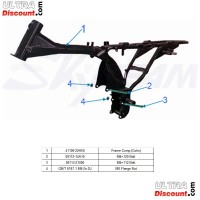 Cadre noir pour T-REX Skyteam Bilder 1