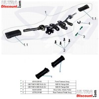 Cale pied pour Skyteam T-REX - NOIR Bilder 1