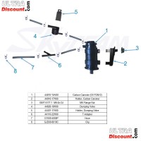 Soupape de décharge pour Trex Skyteam 125cc EURO 4 et Euro 5 Bilder 1 Soupape de décharge pour Trex Skyteam 125cc EURO 4 et Euro 5 Bilder 1