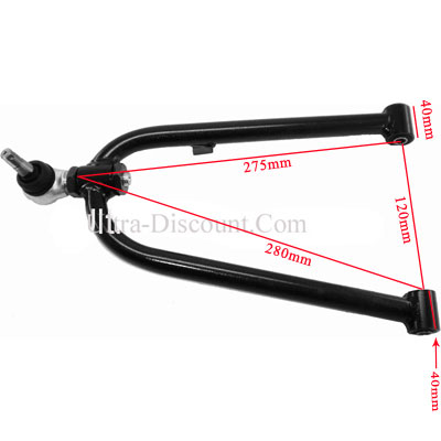Bras de suspension supèrieur gauche quad 200cc STIIE-B (280mm) Bilder 1